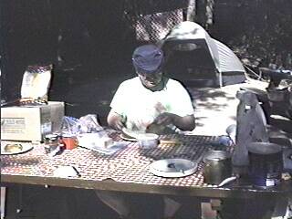 Bob at the breakfast table